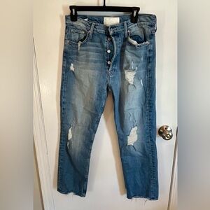 Mother The Tomcat Ankle Jeans